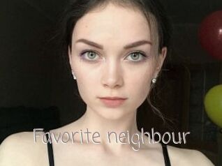 Favorite_neighbour